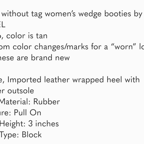 NWOT SOREL Booties - Picture 7 of 7